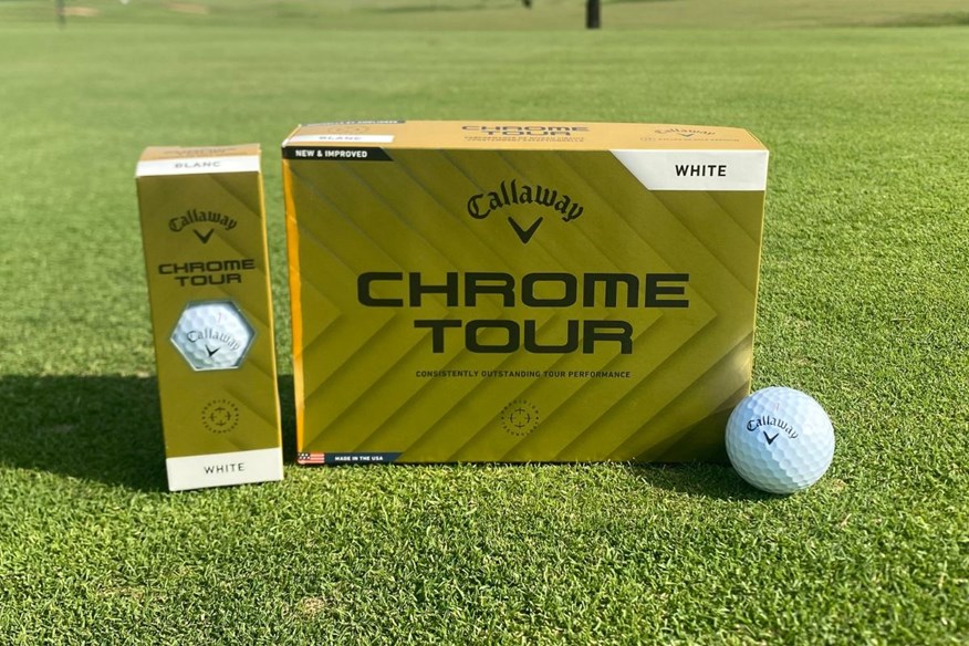 Callaway Chrome Tour golf balls