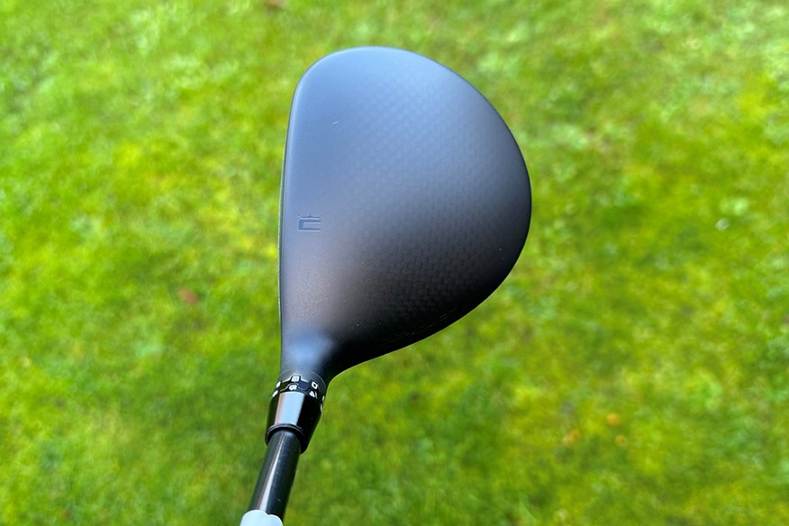 The crown of the Cobra DS-ADAPT LS Fairway Wood