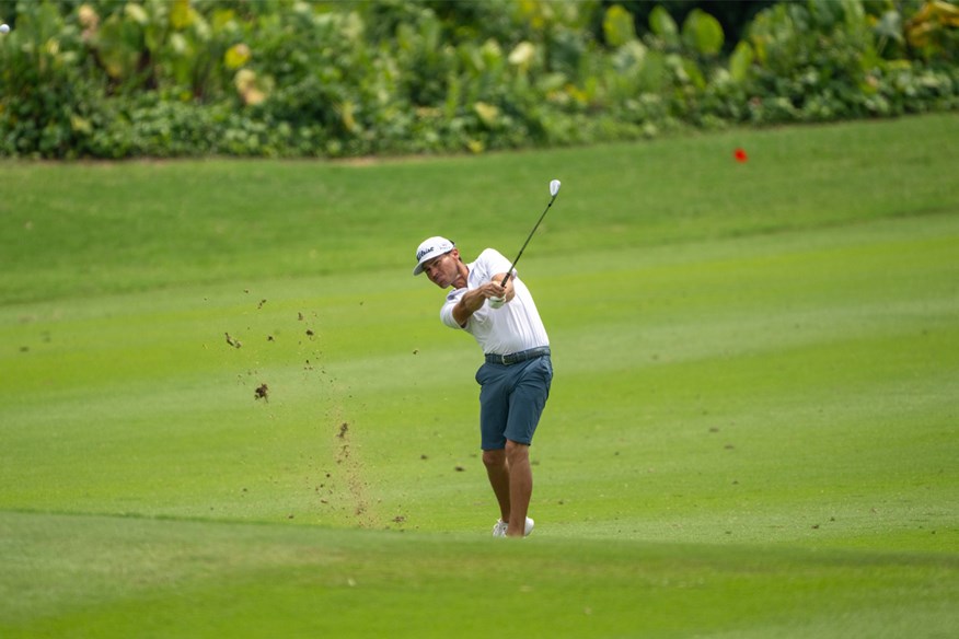 Jordan Gumberg holed out from 58 yards on the final hole of the Genesis Championship in Korea to secure his DP World Tour card for 2026.