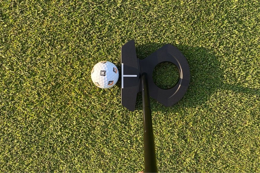 The L.A.B. Golf DF3 putter is a large mallet design