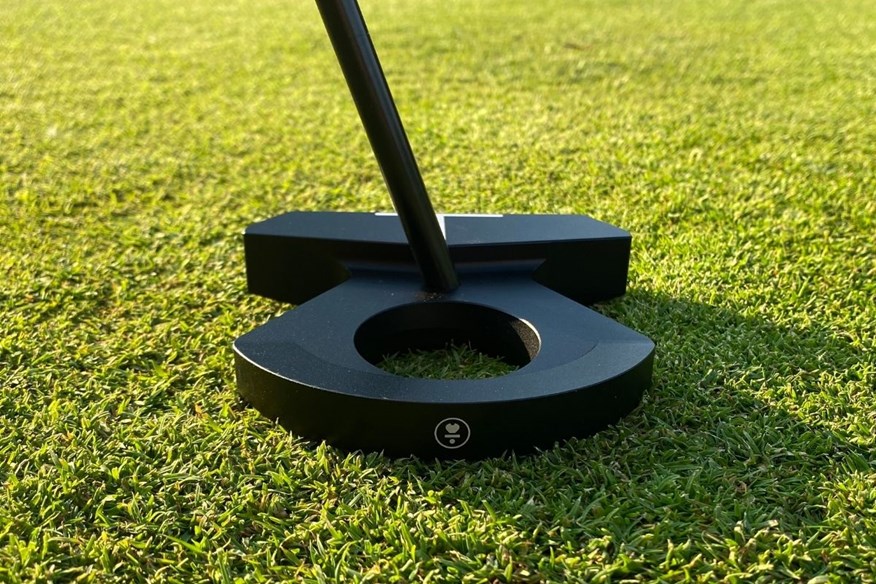 The L.A.B. Golf DF3 putter has the 'gimme getter' so you can pick up your ball