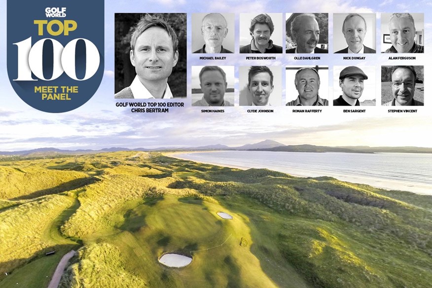 The Golf World Top 100 panel which selected the best links golf courses in Great Britain and Ireland. The Golf World Top 100 panel which selected the best links golf courses in Great Britain and Ireland.