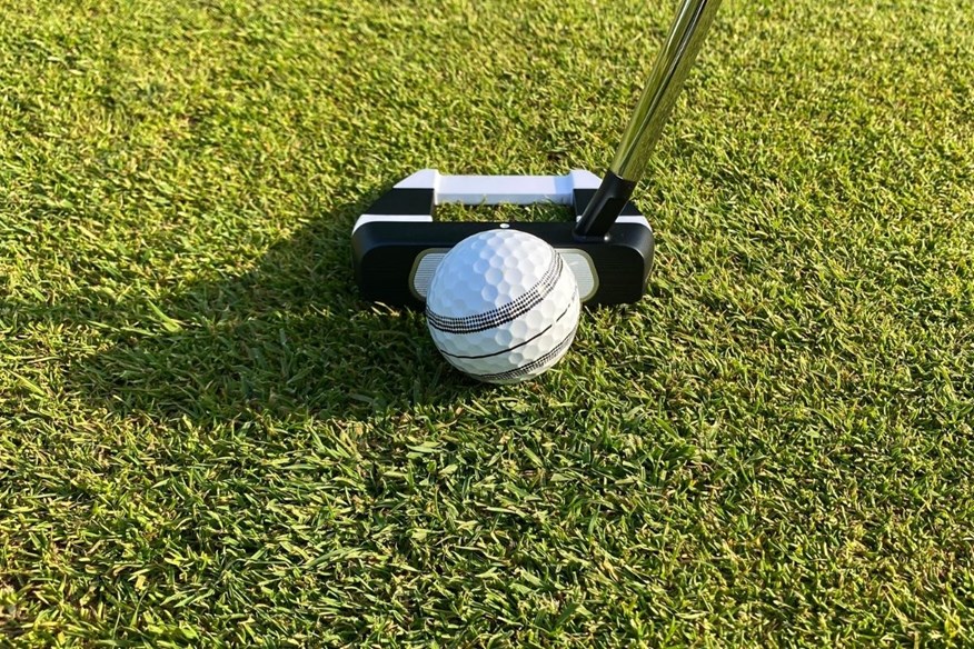The Odyssey Ai-One Jailbird Mini putter rolls well but not as good as other Odyssey putters