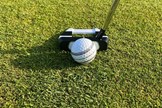 The Odyssey Ai-One Jailbird Mini putter rolls well but not as good as other Odyssey putters