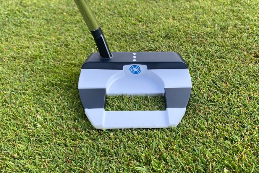 The Odyssey Ai-One Jailbird Mini putter is very stable