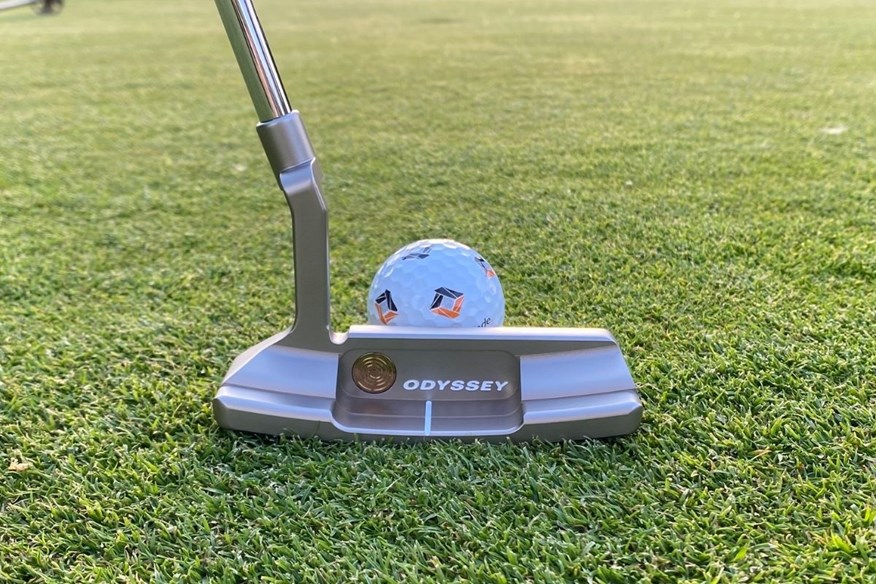 The Odyssey Ai-One Silver Milled Two T CH putter is one of the best blade putters for stability