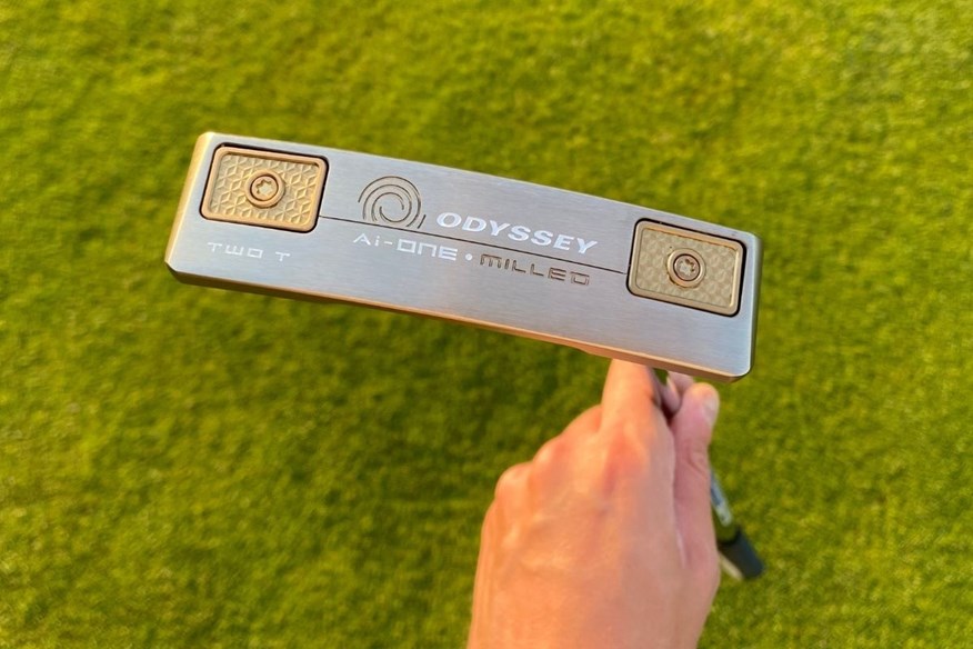 The Odyssey Ai-One Silver Milled Two T CH is the second-best blade putter from our 2025 test
