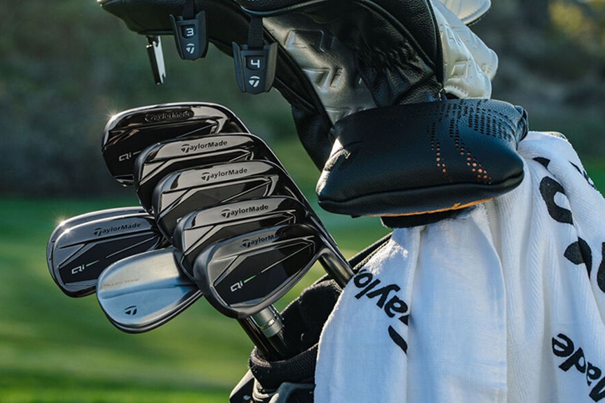 The new gunmetal finish on the TaylorMade Qi irons for 2025
