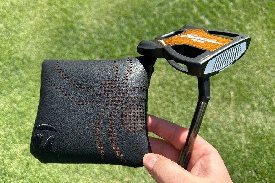 The TaylorMade Spider Tour putter headcover