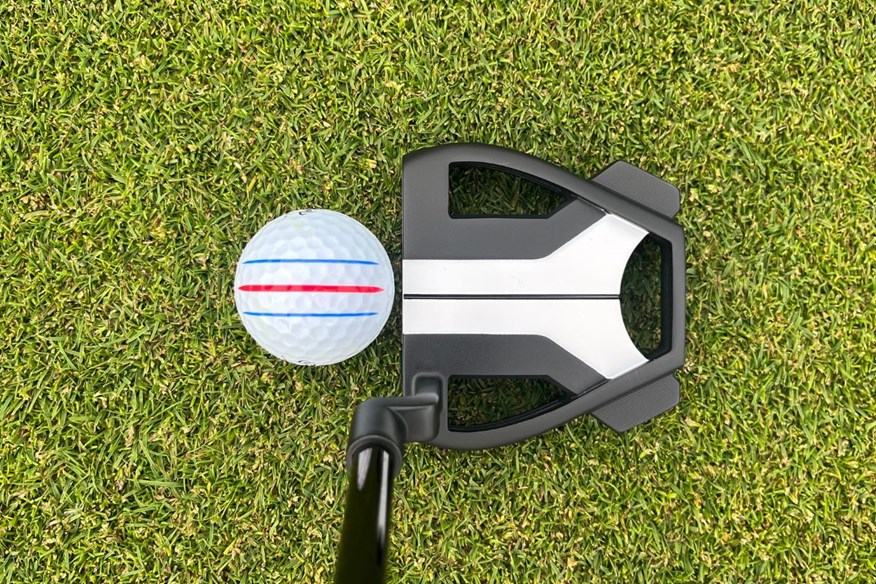 The TaylorMade Spider Tour X L-Neck putter features True Path Alignment